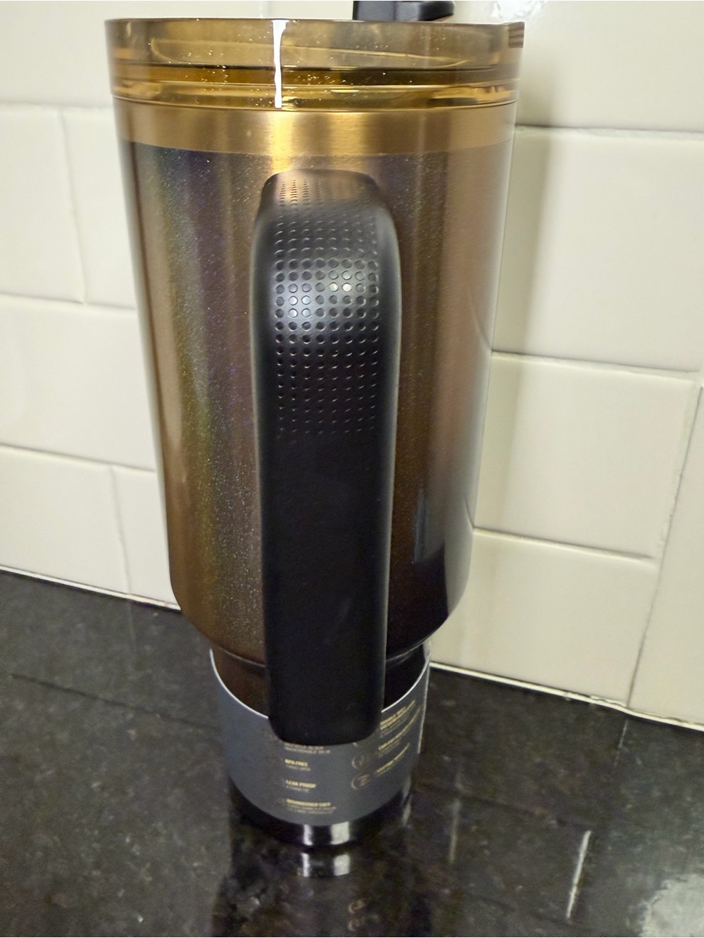 Stanley - 40 oz. Quencher ProTour Flip Straw Tumbler - BLACK HONEY (Ltd. Edt) - Picture 7 of 17